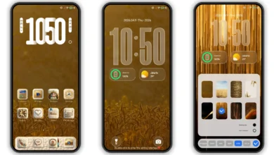 OX GOLD HyperOS Theme Luxury Gold Clock and Leather Wallpaper Customization