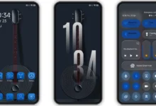Po-Blue HyperOS Theme Preview