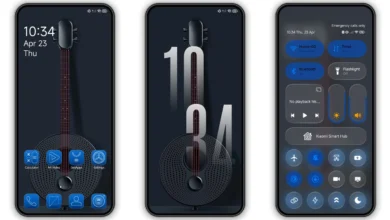 Po-Blue HyperOS Theme Preview