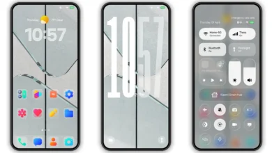 Siuuu HyperOS Theme Floating Glass Design and Neon Orange Accents