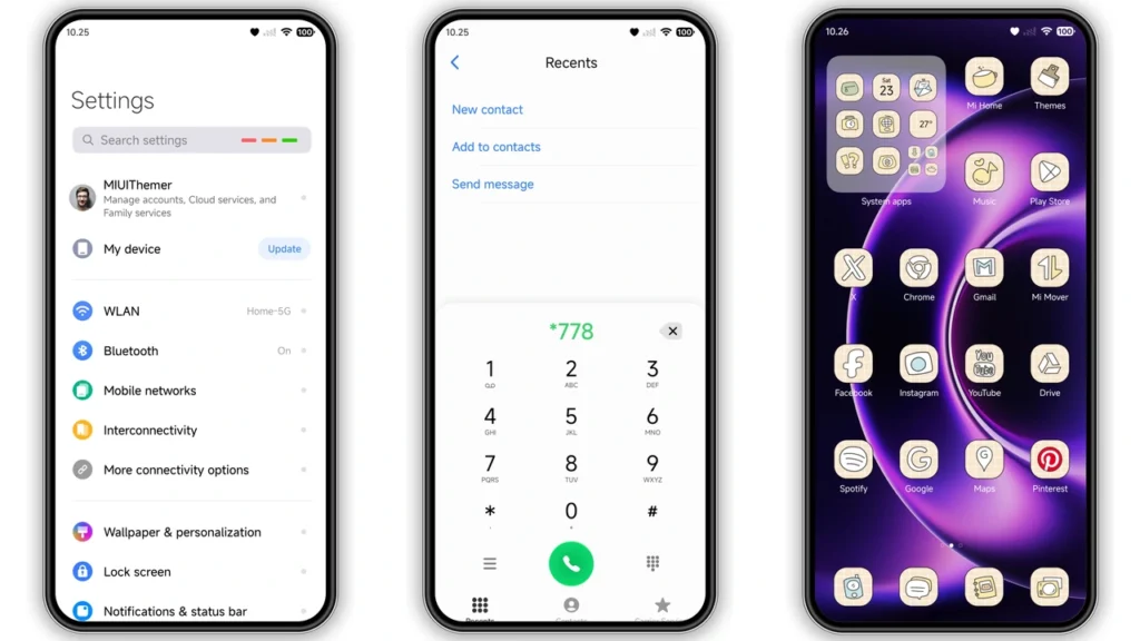 Bawaan HyperOS Theme Preview