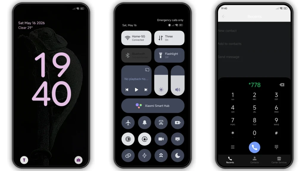 Bianselong HyperOS Theme Preview