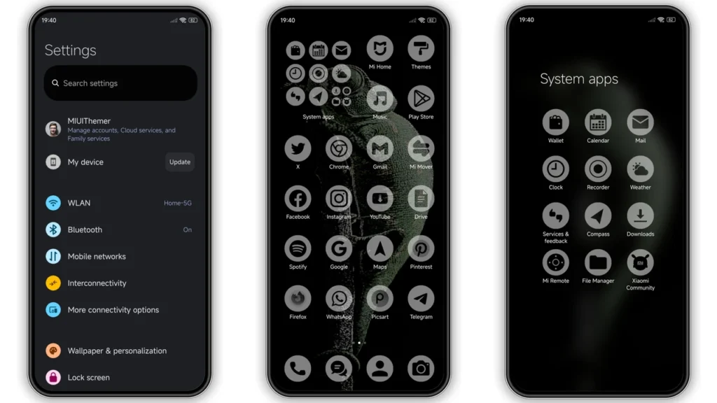 Bianselong HyperOS Theme Preview