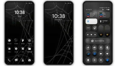Black V HyperOS Theme Preview