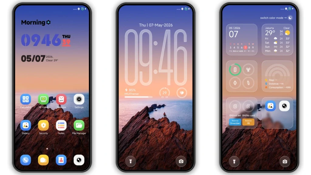 Bodrex-3 HyperOS Theme Preview