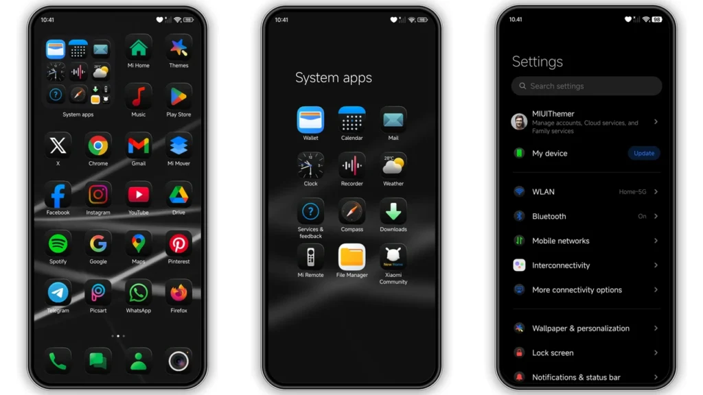 ColorV16 HyperOS Theme Preview