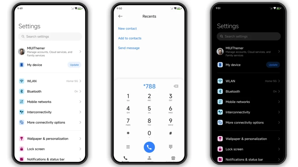 Comfortable HyperOS Theme Preview
