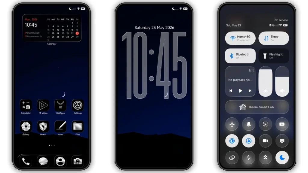 Covalent V2 HyperOS Theme Preview
