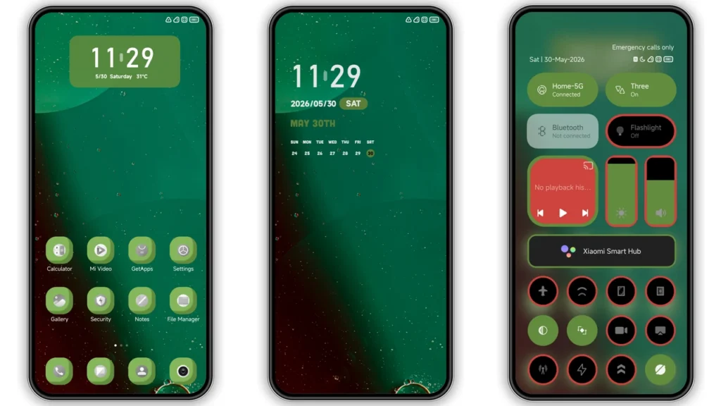 Dslayers HyperOS Theme Preview