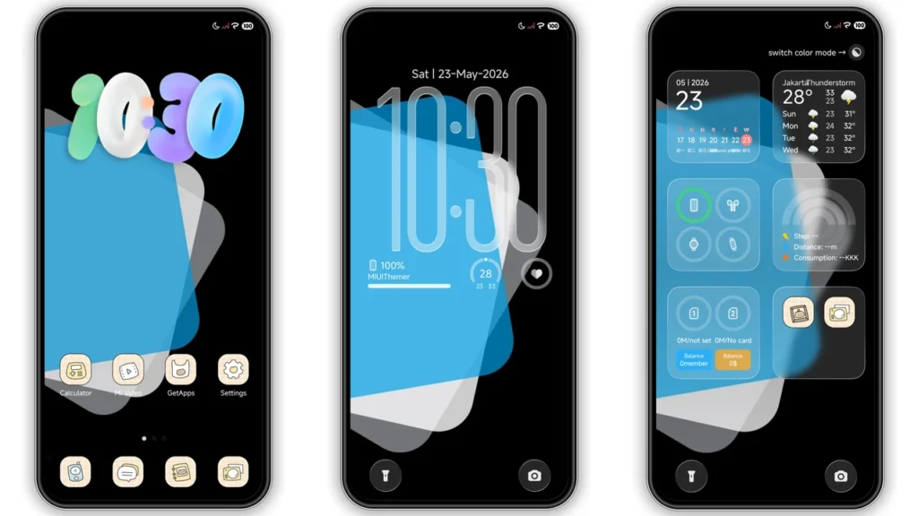 GT-7 HyperOS Theme Preview