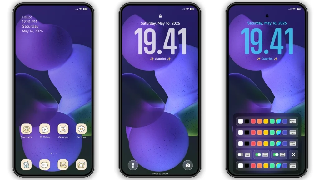 Gabriel HyperOS Theme Preview