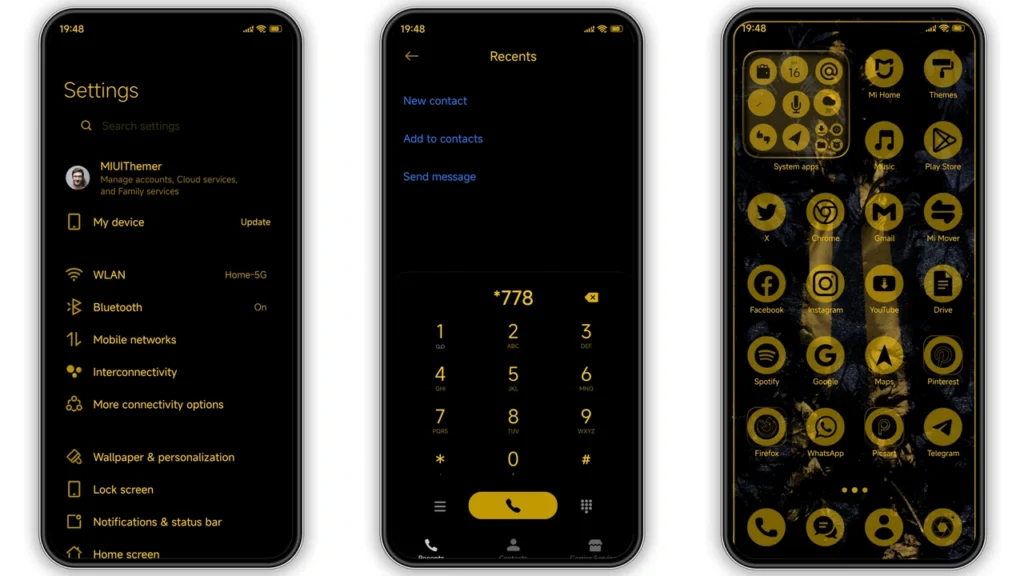 Hyper Madhie 3 HyperOS Theme Preview