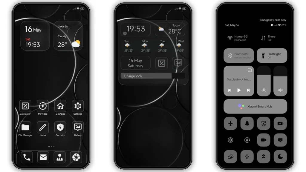 Mamba BiZ 3 HyperOS Theme Preview