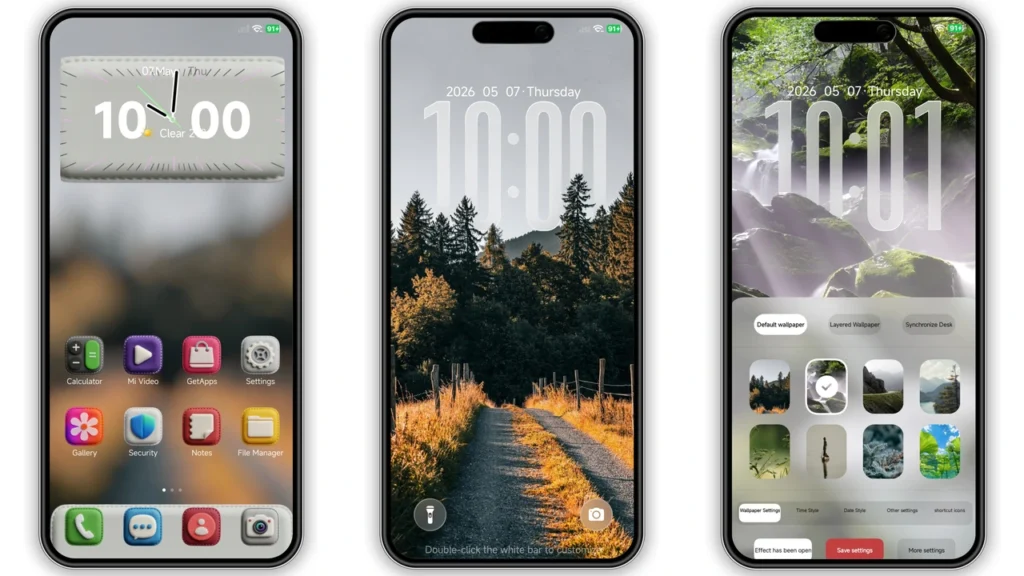 OX LS HyperOS Theme Preview