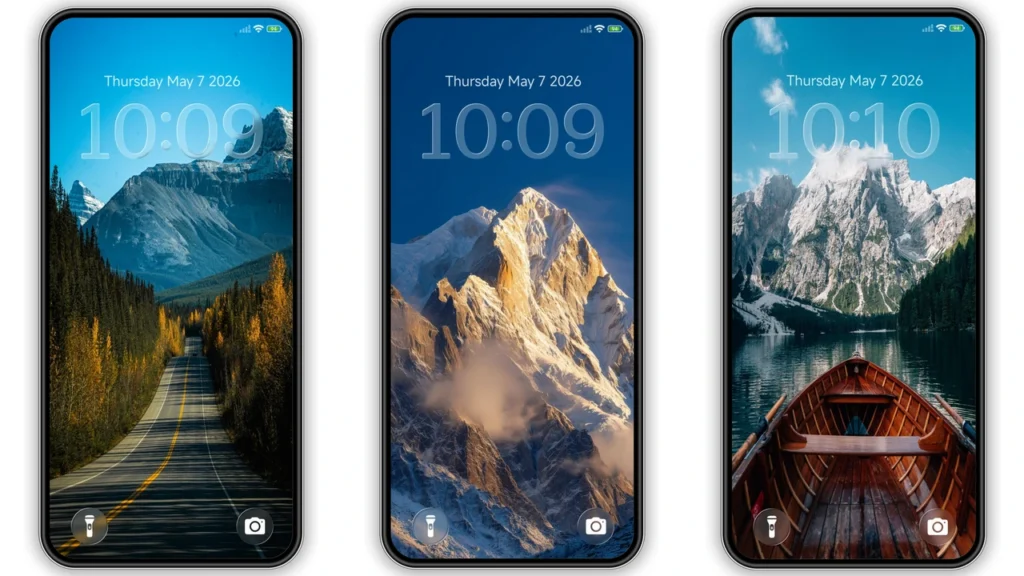 PURE HORIZON HyperOS Theme Preview