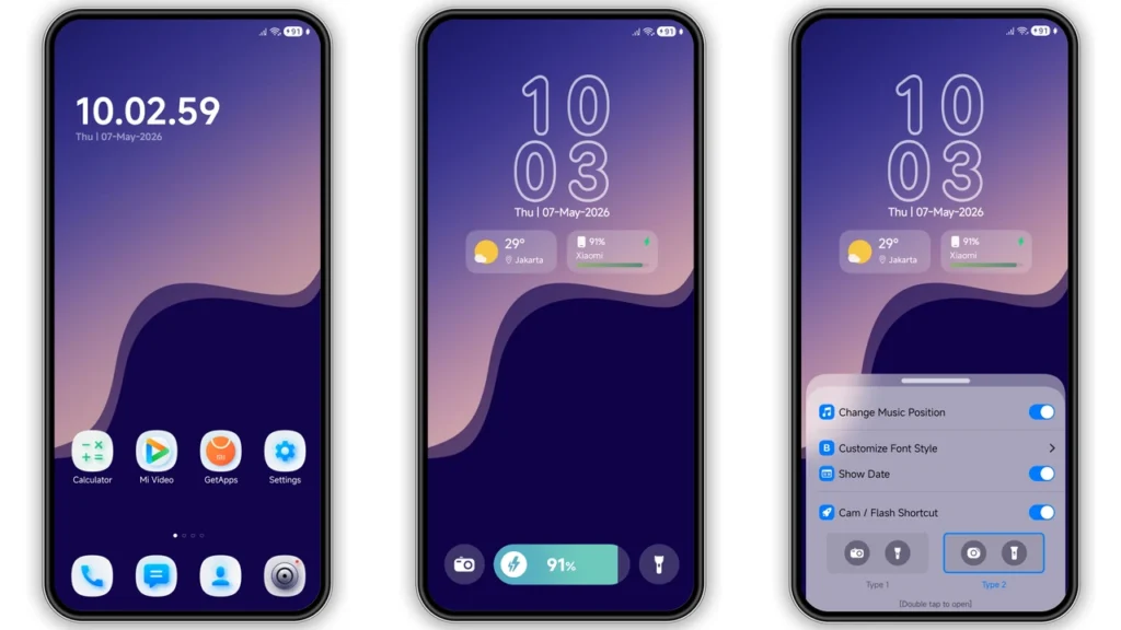Play-3 HyperOS Theme Preview