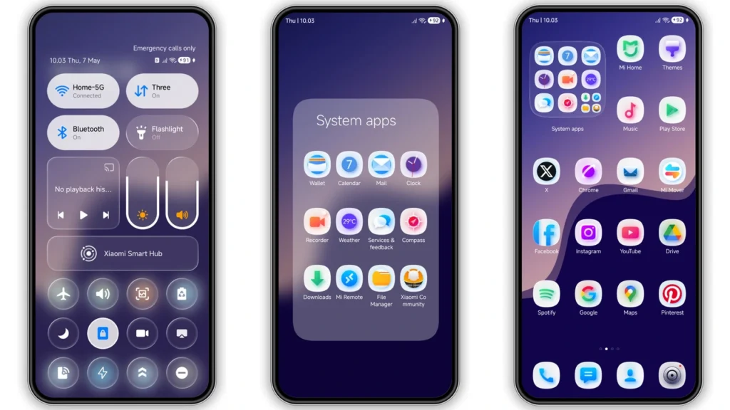Play-3 HyperOS Theme Preview