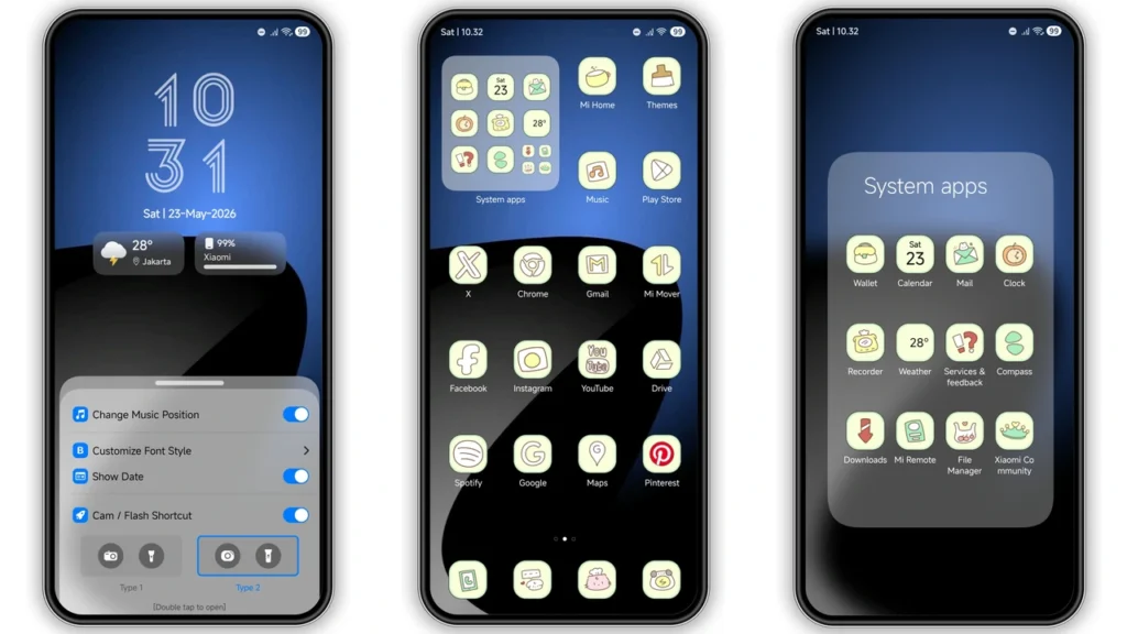 Play-7 HyperOS Theme Preview