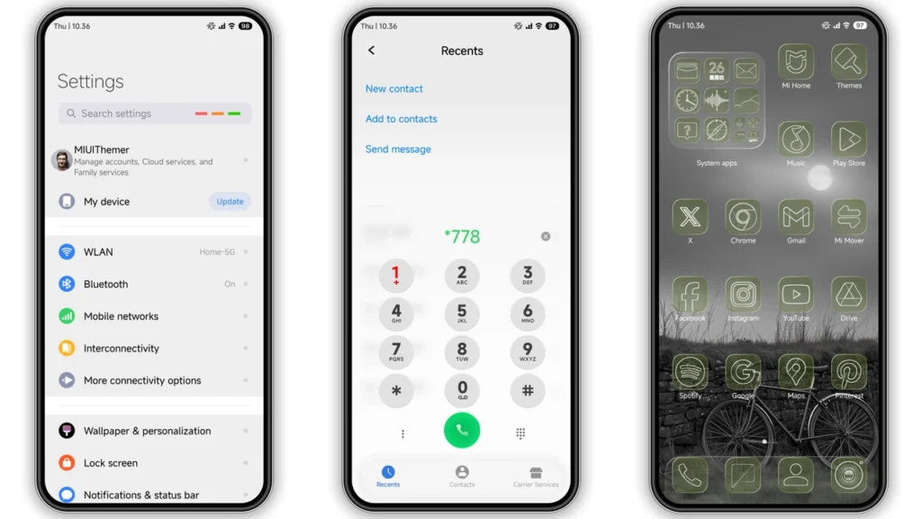 Po-One HyperOS Theme Preview