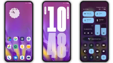 Purple-Flames HyperOS Theme Preview