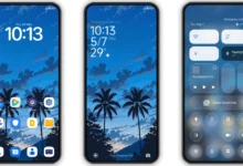 Putih Biru 3.0.3 HyperOS Theme Preview