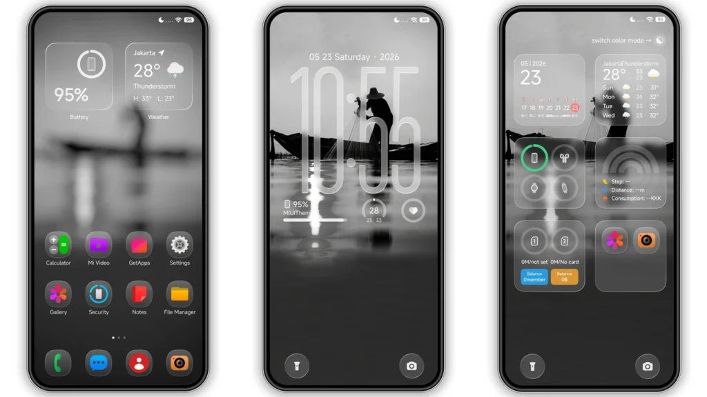 Sweet. HyperOS Theme Preview