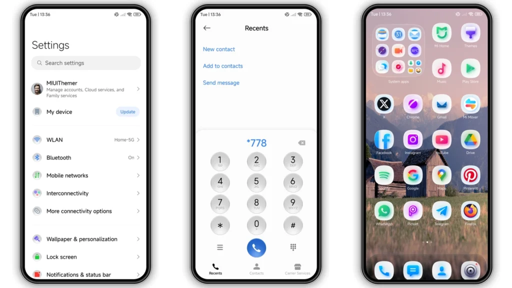 TNV2 HyperOS Theme Preview