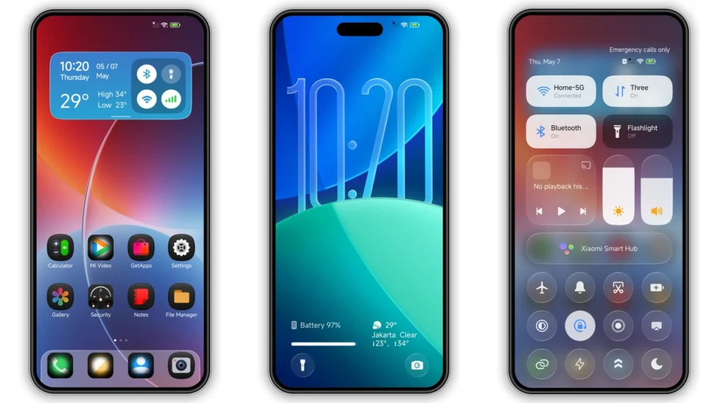 UI 8.1 HyperOS Theme Preview