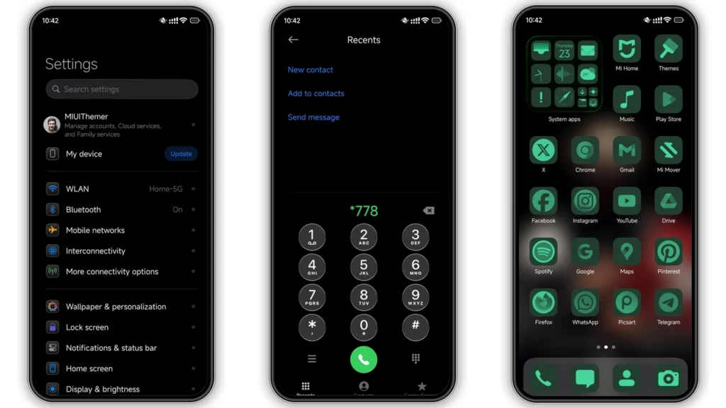 USDT HyperOS Theme Preview