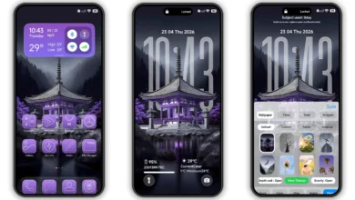 Violet HOS3 HyperOS Theme Preview