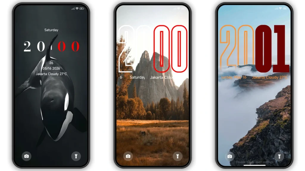 White Serenity HyperOS Theme Preview