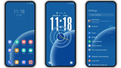 Azure Prelude HyperOS Theme Preview