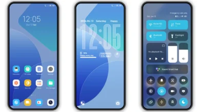 Cyan Glass HyperOS Theme Preview