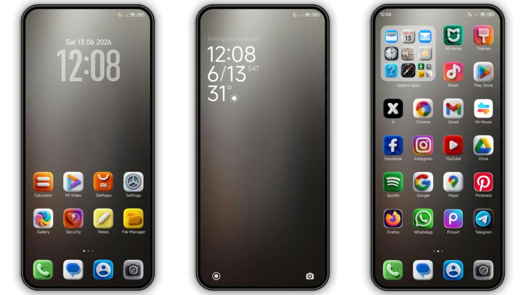 FluffV HyperOS Theme Preview