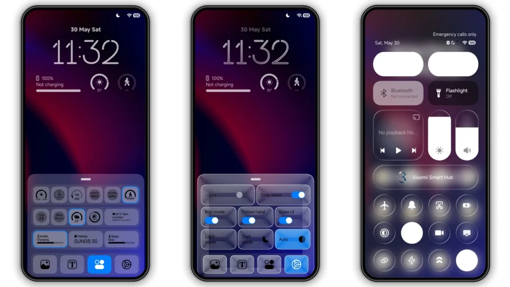 Grade H3 HyperOS Theme Preview