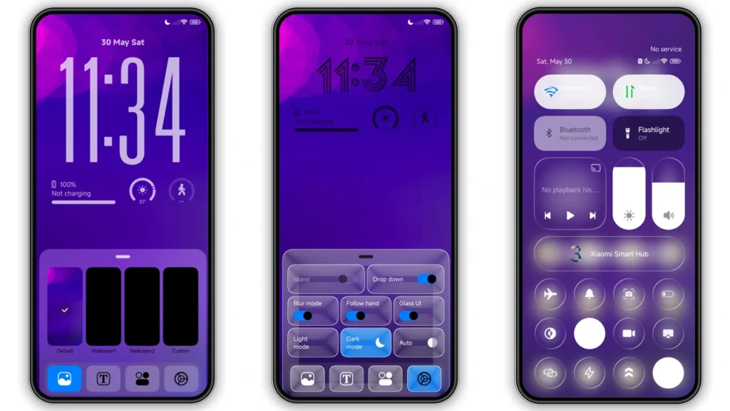 Grade K2 HyperOS Theme Preview