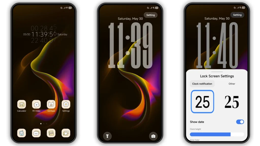 Regular-3 HyperOS Theme Preview