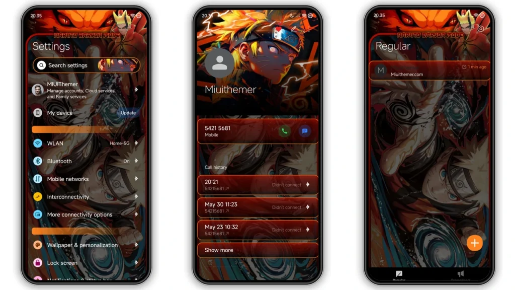 Regular-3A HyperOS Theme Preview