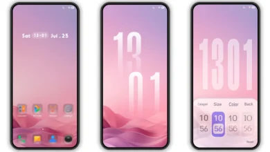 AJ pink HyperOS Theme Preview