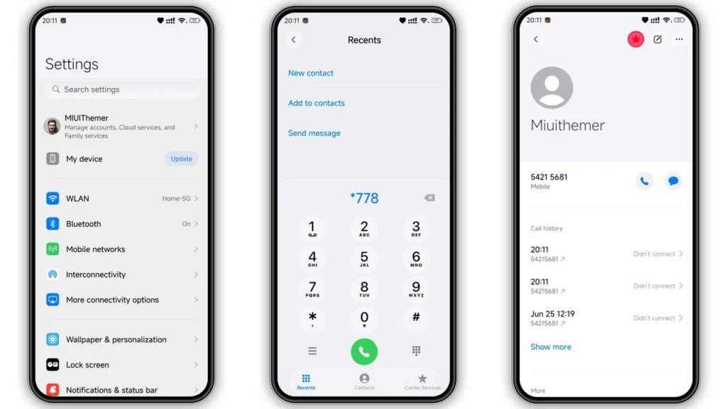 CardM HyperOS Theme Preview