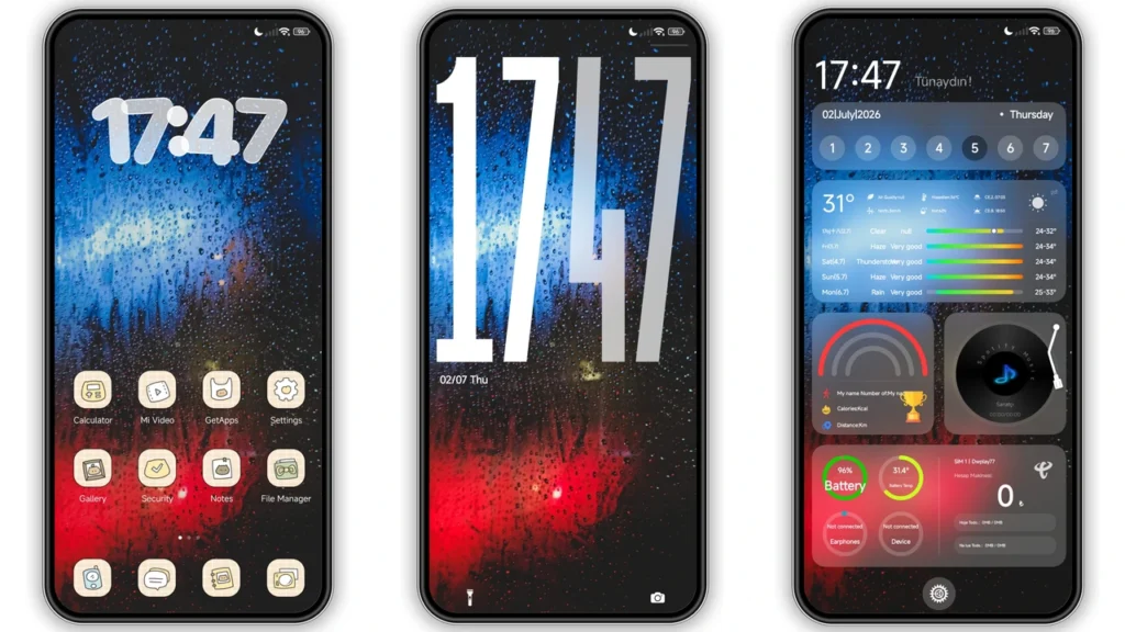 Grade Prm2 HyperOS Theme Preview