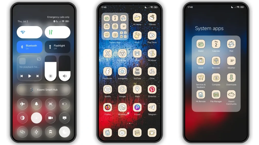 Grade Prm2 HyperOS Theme Preview