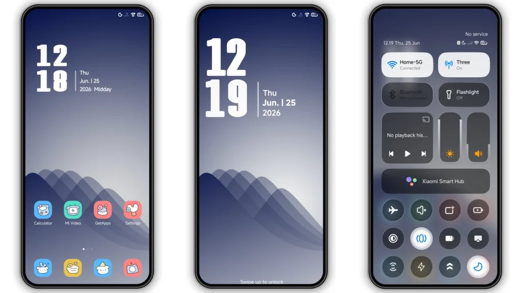 HyperF1 HyperOS Theme Preview