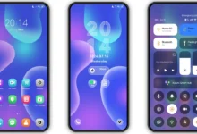 Indigo Aqua Flow HyperOS Theme Preview
