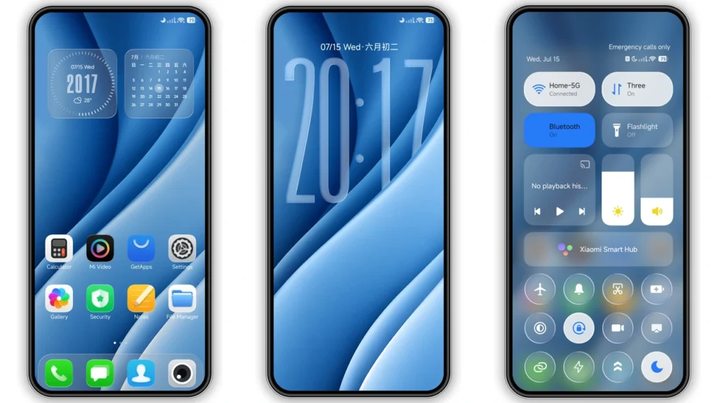 Liuli OS 27 HyperOS Theme Preview