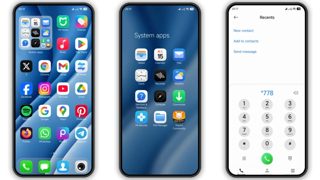 Liuli OS 27 HyperOS Theme Preview