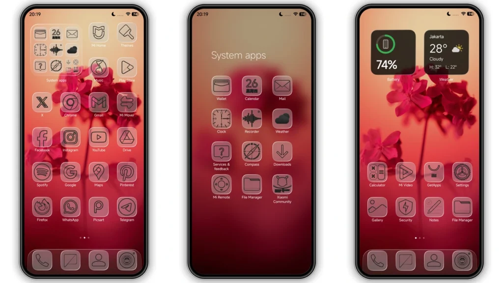 Nostoc V2 HyperOS Theme Preview