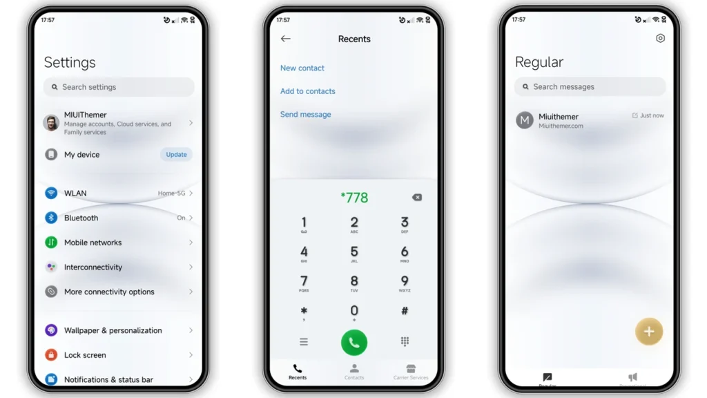 O HyperOS Theme Preview