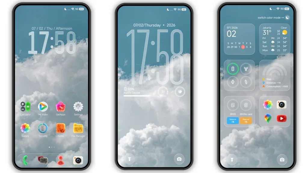 OX F2 HyperOS Theme Preview
