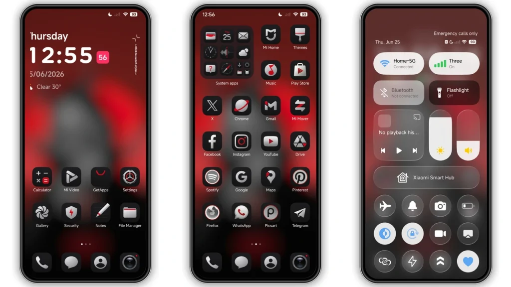 OX GR1 HyperOS Theme Preview